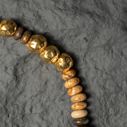 Sand Temple beaded bracelet 8mm