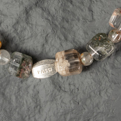 Moss Garden unisex beaded bracelet  8mm