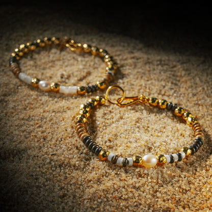 Sand Temple beaded bracelet 8mm