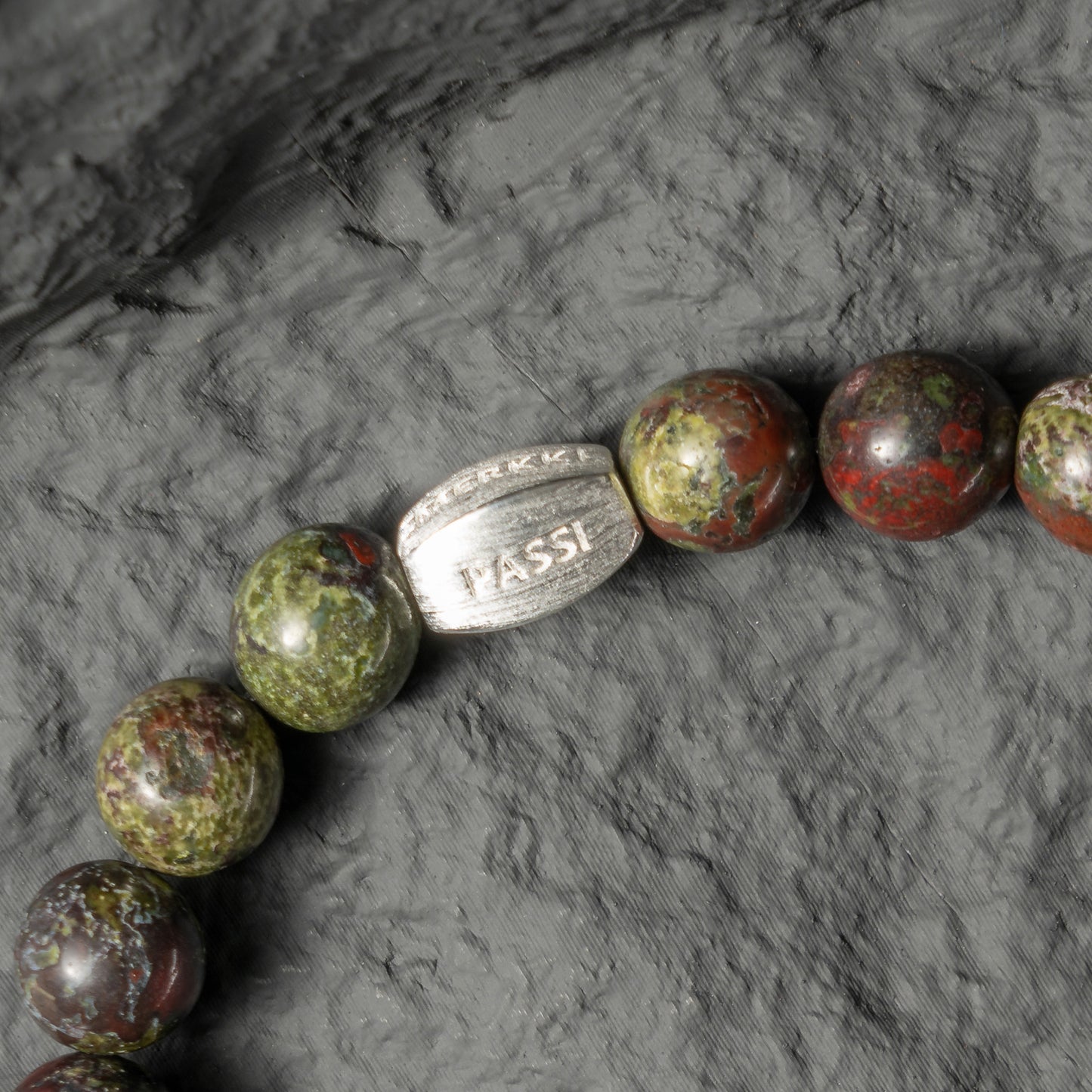 Warrior Blood beaded bracelet  8.5mm