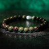 Warrior Blood beaded bracelet  8.5mm