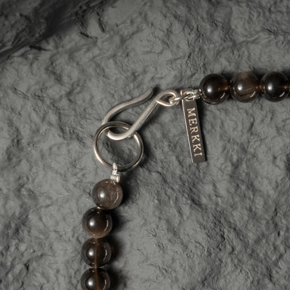 Shades of Glacier  beaded fragrant bracelet 6mm