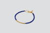 Azure Trail ｜Lapis Lazuli plated gold silver Protection Crystal Bracelet 3mm