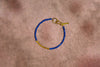 Azure Trail ｜Lapis Lazuli plated gold silver Protection Crystal Bracelet 3mm
