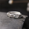 Handcrafted Adjustable Sterling Silver ring 4.3mm